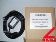 Cable lập trình USB-QC30R2 cho PLC Melsec Q