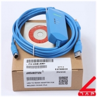 Cable lập trình FX-USB-AW+ cho PLC Mitsubishi FX3U