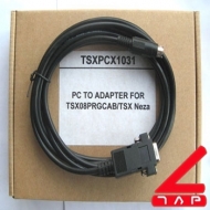 Cable lập trình RS232 TSXPCX1031 cho PLC Schneider twido.