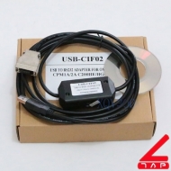 Cable lập trình USB-CIF02 cho PLC CPM1 / CPM1A / 2A / CQM1 / C200HS C200HX / HG / HE