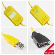 Cable lập trình USB-CN226+ cho PLC Omron CJ, CS, CQM1H
